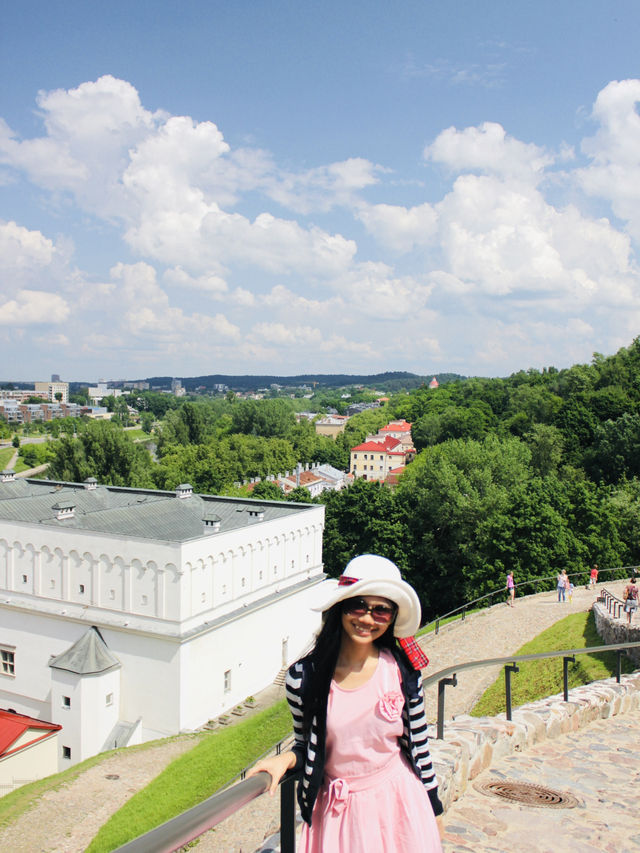 A Summer Afternoon at Vilnius Castle: Panoramic Views of Old Town Charm