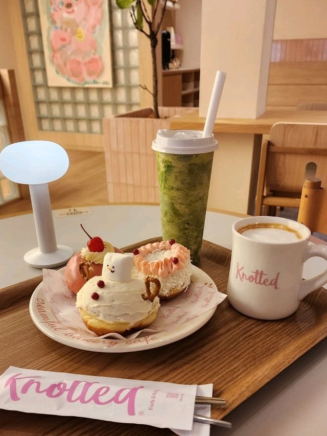 【韓国グルメ】大人気韓国ドーナツknotted🍩