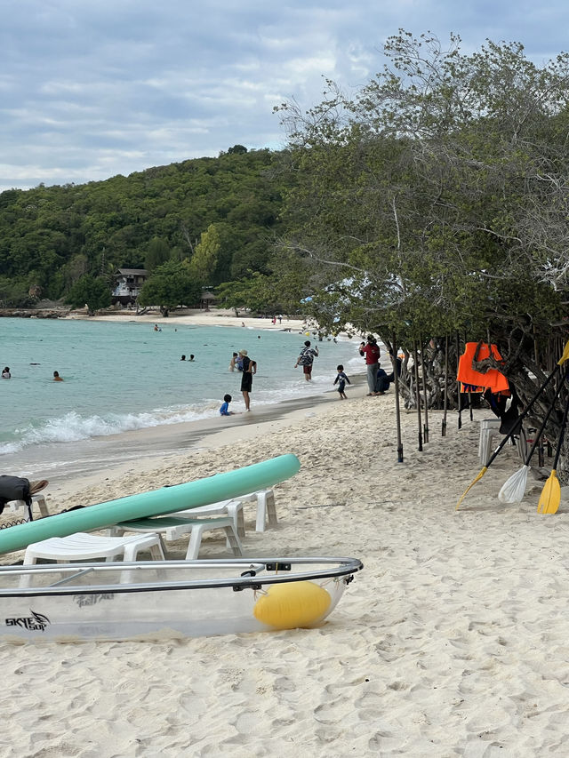 🏝️เกาะล้าน ทะเลสวยใกล้กรุงเทพ⛱️