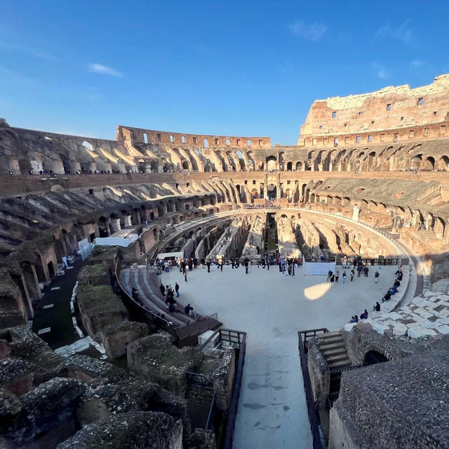 Stepping Back in Time: My Awe-Inspiring Visit to the Colosseum in Rome!