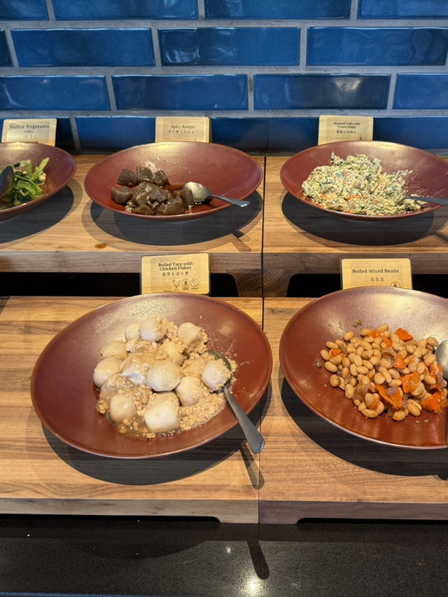 Breakfast buffet at a stylish restaurant🍞