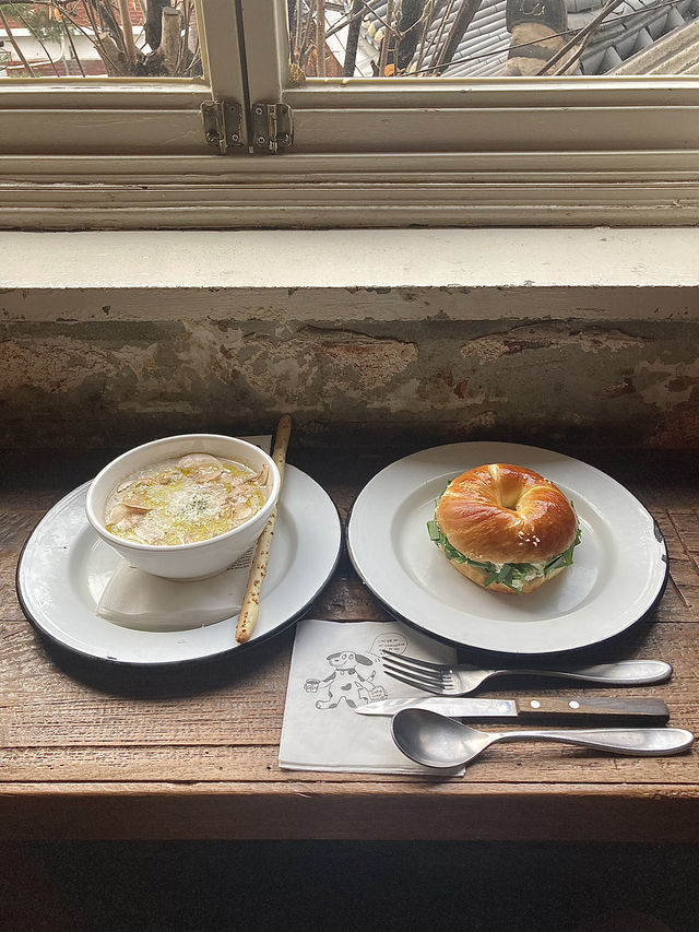 【韓国🇰🇷安国カフェ】London Bagel Museum ロンドンベーグルミュージアム