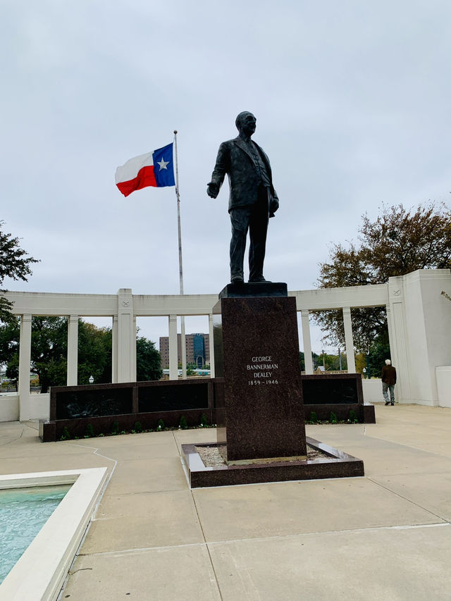 “Visit the George Bannerman Dealey Memorial in Dallas”