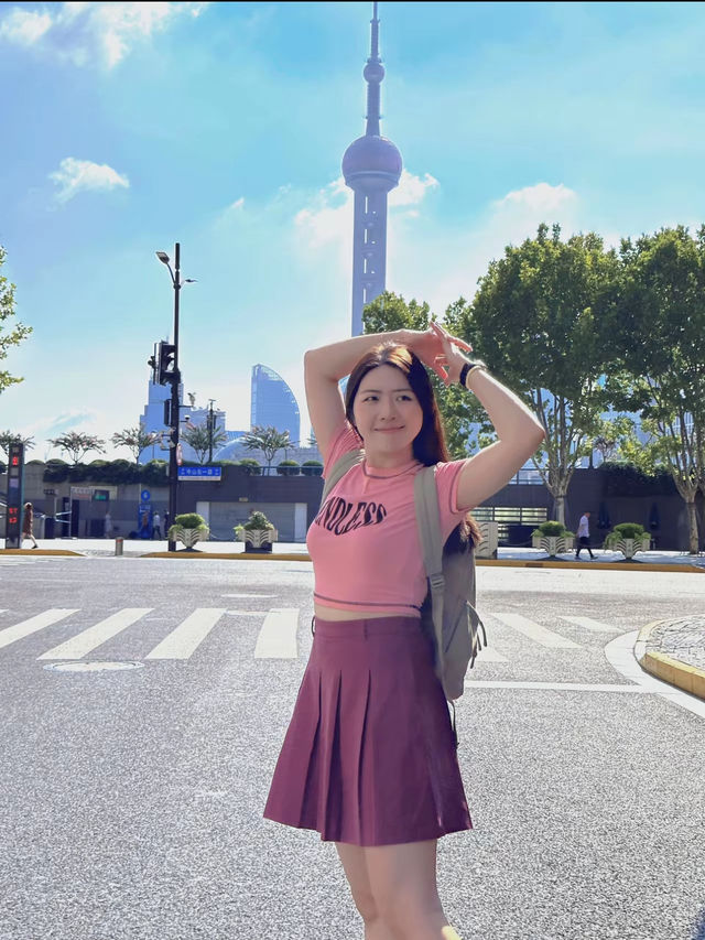 ไอเดียมุมถ่ายรูป📸 The bund เซี่ยงไฮ้🇨🇳