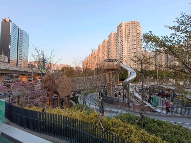 香港過新年：茶果嶺海濱公園觀日落