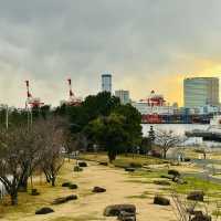 打卡日本東京台場海濱公園