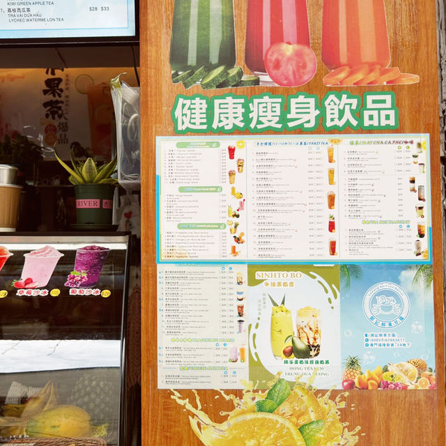 マカオで話題🎉 無添加タピオカジュースの名店！