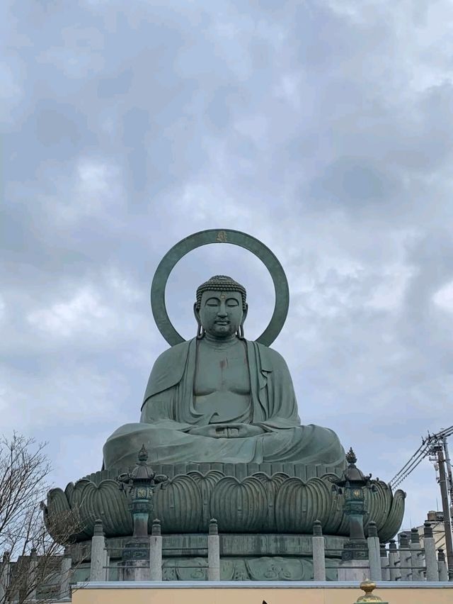 高岡大佛，高達16公尺、青銅打造的日本三大佛像