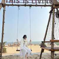 ## 🌊 廈門必打卡！「一國兩制沙灘」：站在這裡，眺望金門！🏖️