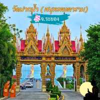 🌼ไหว้พระ ทำบุญ | วัดปากน้ำ จ.ระยอง 😇