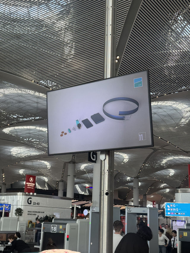 🇹🇷깔끔해서 정말 좋았던 이스탄불공항