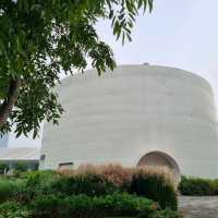 Pink muhly at Shanghai Youguan arts center