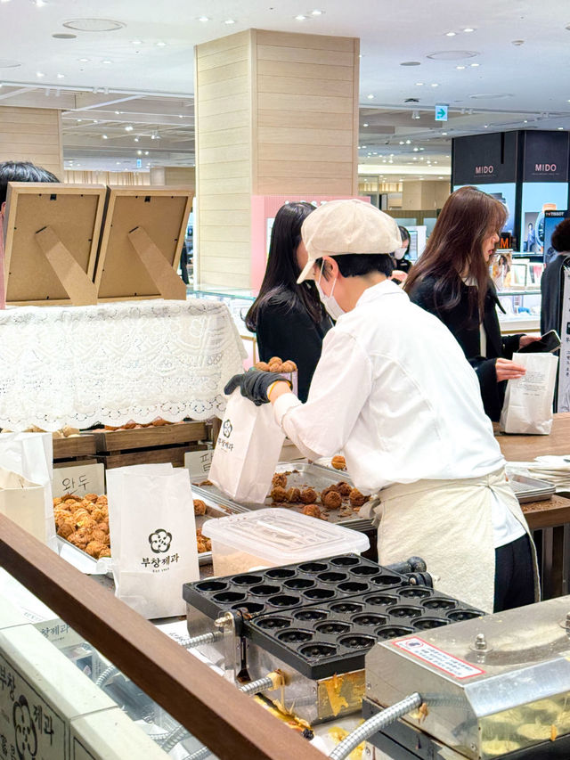 부산 센텀신세계 백화점 이장우 호두과자 부창제과 팝업✨