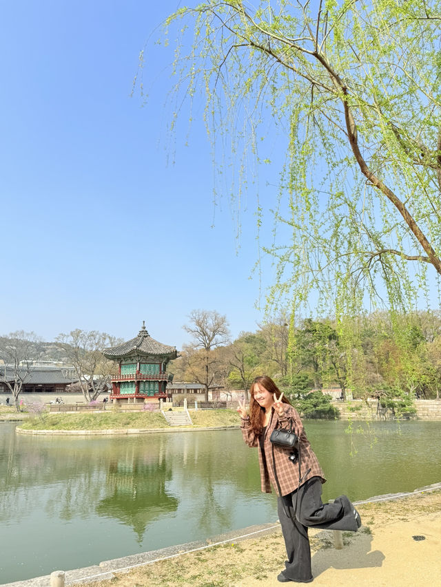 향원정에서 봄을 느껴보세요!!😆😆
