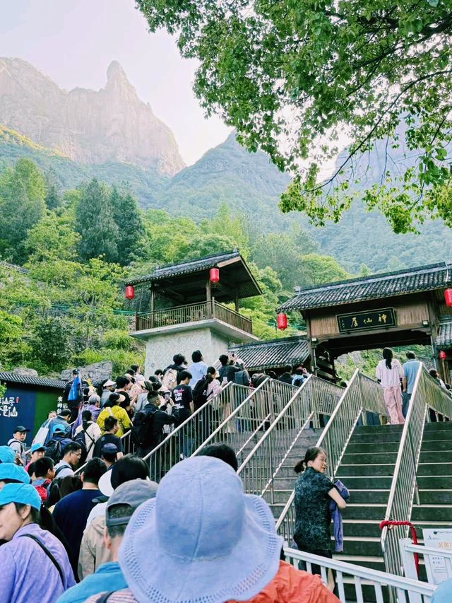 中國浙江台州著名景點：神仙居，適合打卡拍照📸