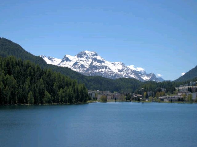 St. Moritz, Switzerland: A luxury alpine resort town!