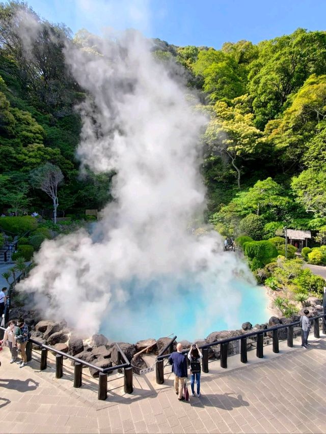 Umi Jigoku เที่ยวบ่อน้ำพุร้อน Beppu เที่ยวญี่ปุ่น