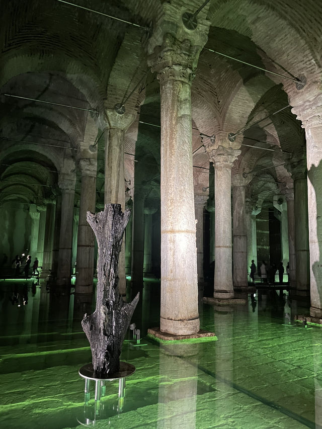 🇹🇷土耳其伊斯坦堡地下水宮殿(Basilica Cistern, Istanbul, Turkey)