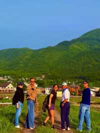 由布院東西山峰