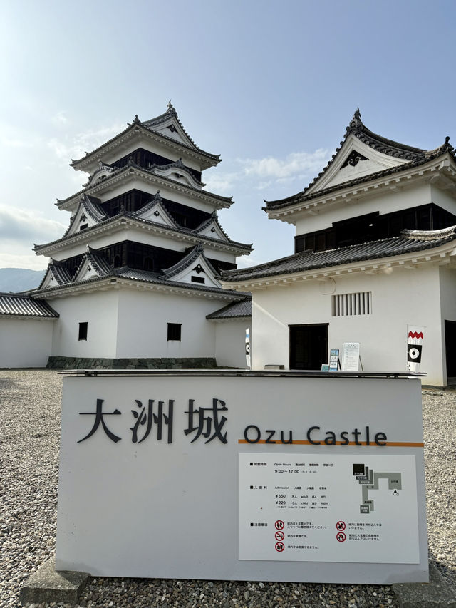 Exploring Ōzu – A Castle View & a Shrine Escape
