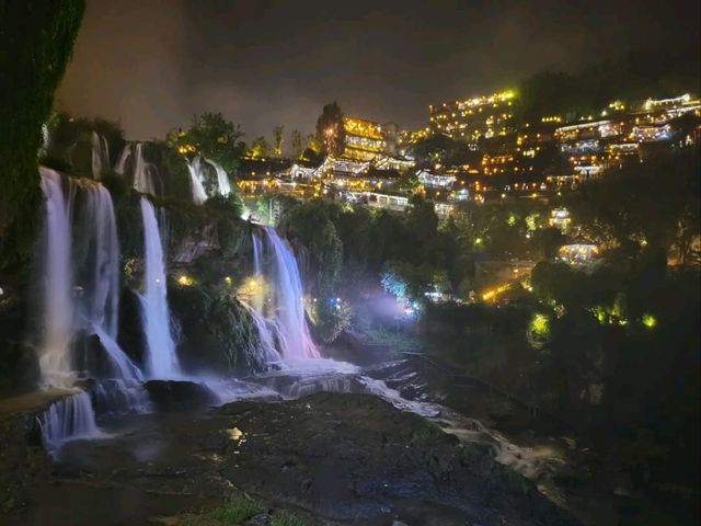 Waterfall Town with Vibes