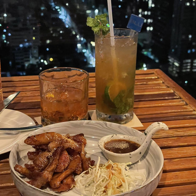 여름엔 시원하게 야경볼 수 있는 루프탑! 방콕 브루스키🇹🇭