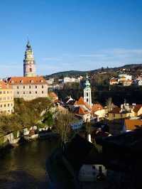 Český Krumlov Through the Castle Arch