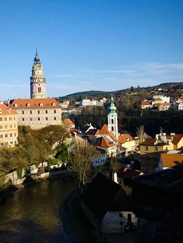 Český Krumlov Through the Castle Arch