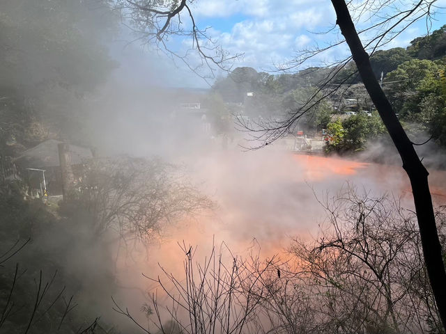 別府地獄：熱氣蒸騰的奇幻漫遊