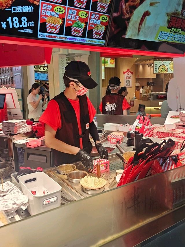 即叫即炸生炸雞架店，味道一流