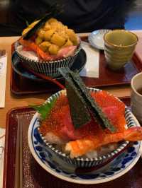 [에도후지] 후지산만큼 해산물을 쌓아 올려주는 카이센동🐟🍣 