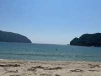【まるで沖縄⁉️新鹿海水浴場でエメラルドグリーンの海を満喫】