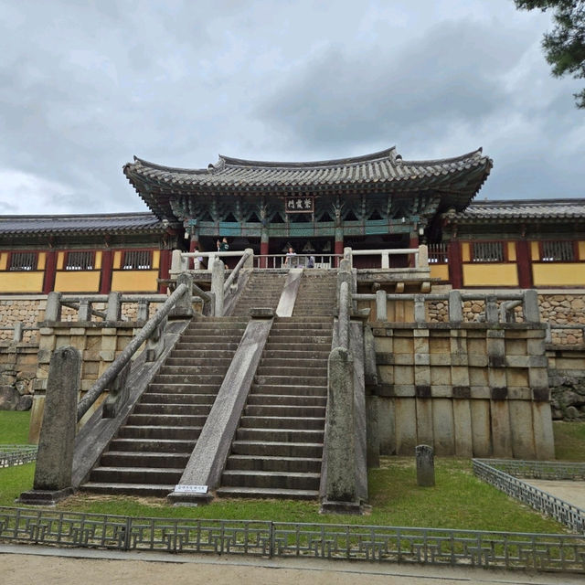 【韓国】慶州　世界遺産　仏国寺