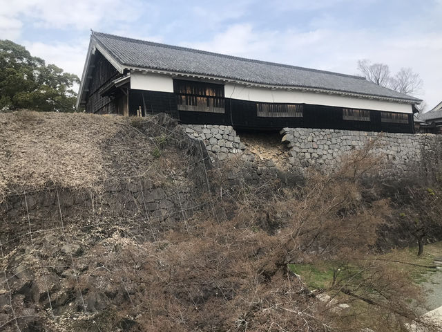 日本三名城-熊本城（地震重建中）