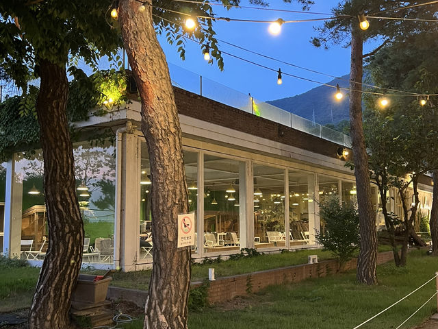 강변 야외 데이트