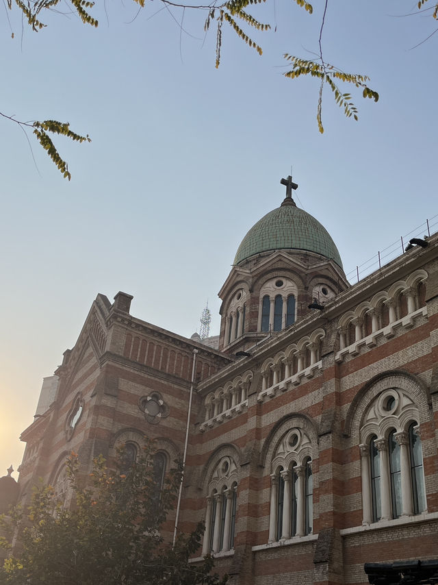โบสถ์โรมันคาทอลิกใน Tianjin ⛪️