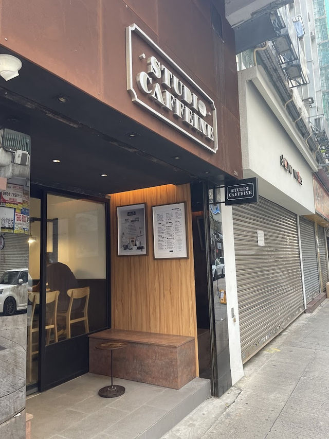 Studio Caffeine Hong Kong, Artful Brews and Handcrafted Comfort in Jordan
