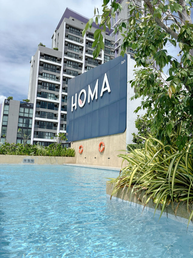 HOMA ศรีราชา ที่พักสไตล์คอนโด ในราคาพันนิดๆ
