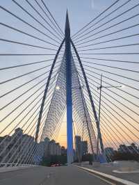 🌅Golden Hour at Seri Gemilang Bridge – Pure Magic