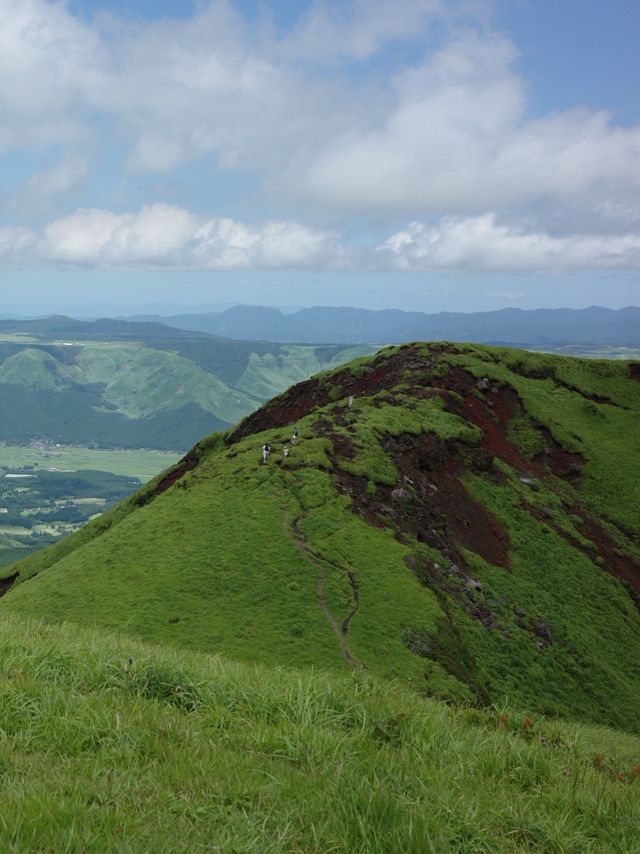 阿蘇を一望できる杵島岳