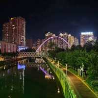 Night Stroll Around Jiaxiu Pavilion