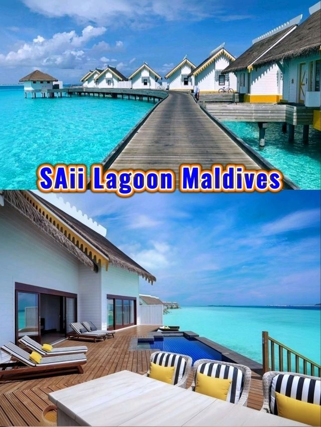 A Memorable Island Escape at SAii Lagoon Maldives. 🌊🏝️🪸🏖️🐡🐟🐠🥽🌴
