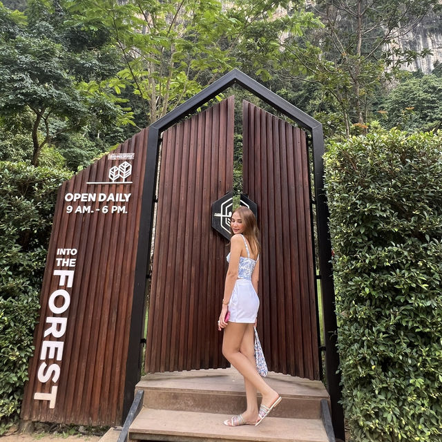 คาเฟ่ลับกลางหุบเขาใจกลางกระบี่ 🏔️🌳🍃