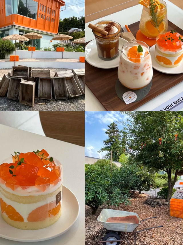 Jeju’s Cutest Café — The Giant Orange Basket!