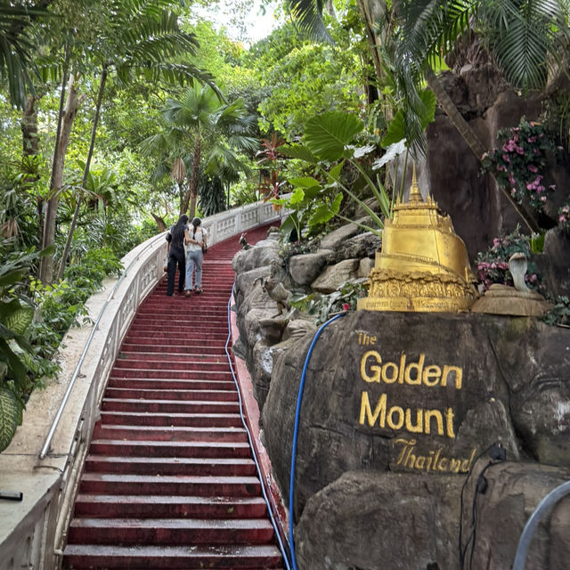 曼谷∣ 金山寺∣ 俯瞰全景的黃金聖山 