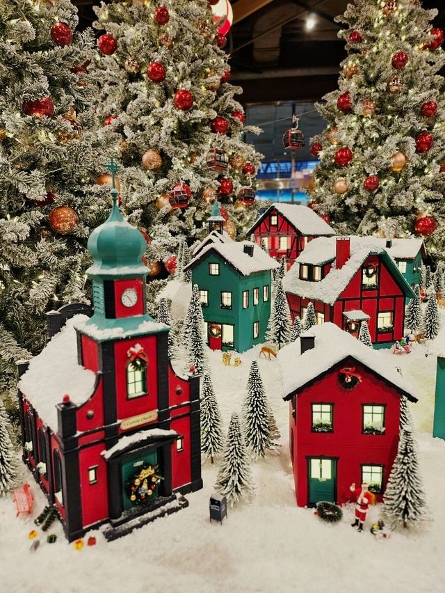 예쁜 산타마을이 반겨주는곳!🎄 스타필드마켓 죽전🎆