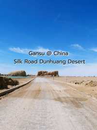 Silk Road Dunhuang Desert @ Gansu, China