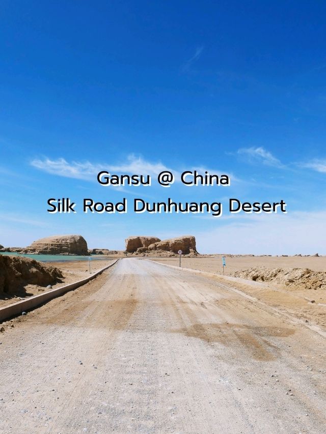 Silk Road Dunhuang Desert @ Gansu, China Silk Road Dunhuang Desert @ Gansu, China