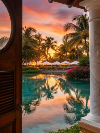 🌅 ค่ำคืนฤดูใบไม้ผลิอันแสนสงบ ณ ITC Grand Goa Resort & Spa 🏖️🌺