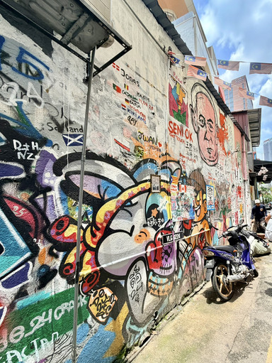 クアラルンプール・Petaling Street Street Art》街歩きで見逃せない